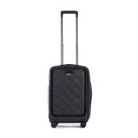 Leather&amp;More - Hard case S (with front pocket) - Matt Black