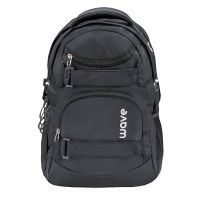 Infinity backpack - Purple Dots - Black [1]