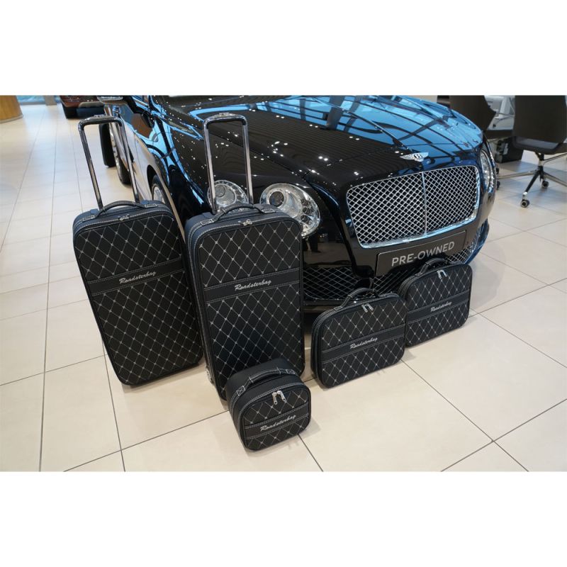 Bentley Continental GT Convertible 2011-2018 (EU) 5-piece luggage set luggage compartment