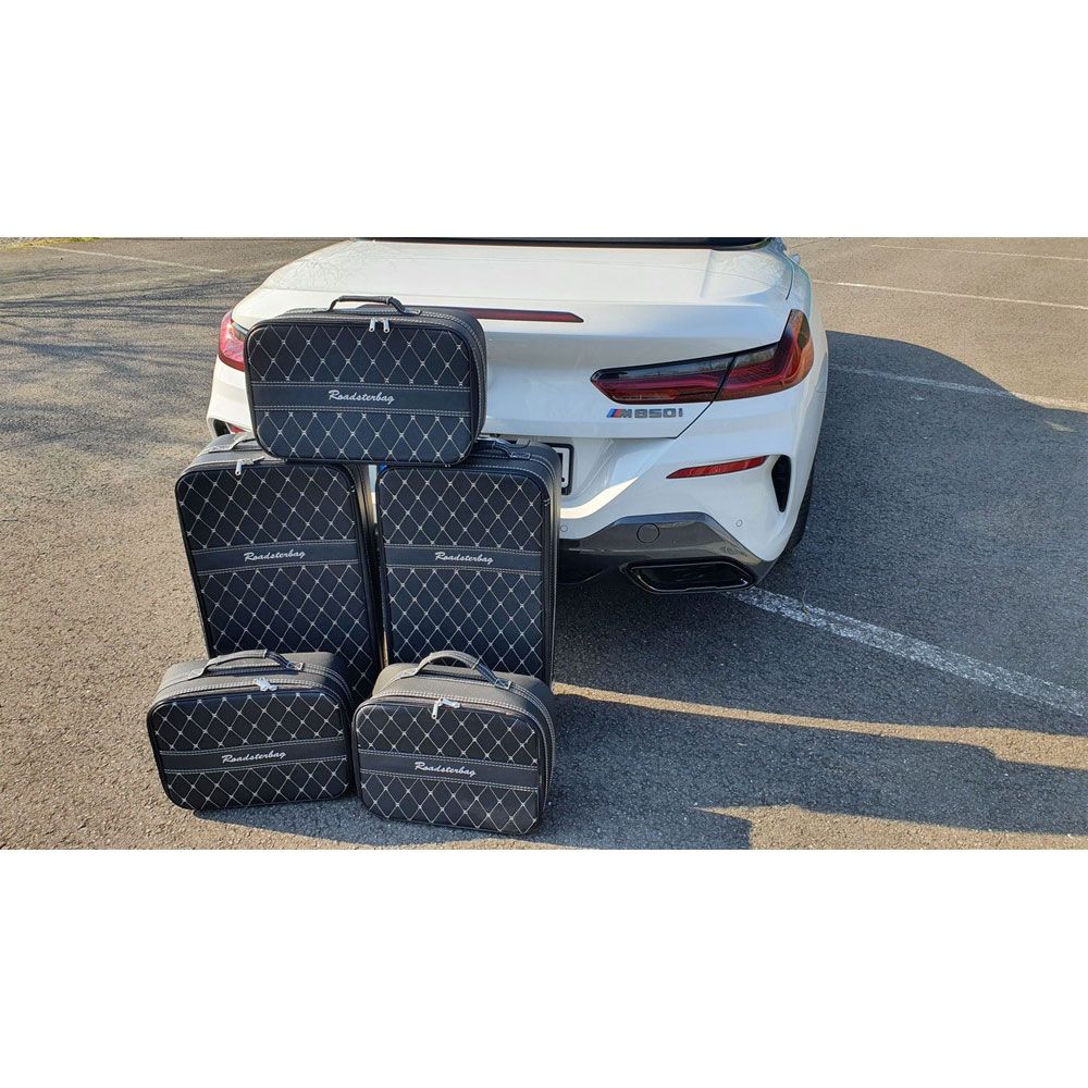 BMW 8 Series Convertible G14 (EU) 5-piece luggage set trunk