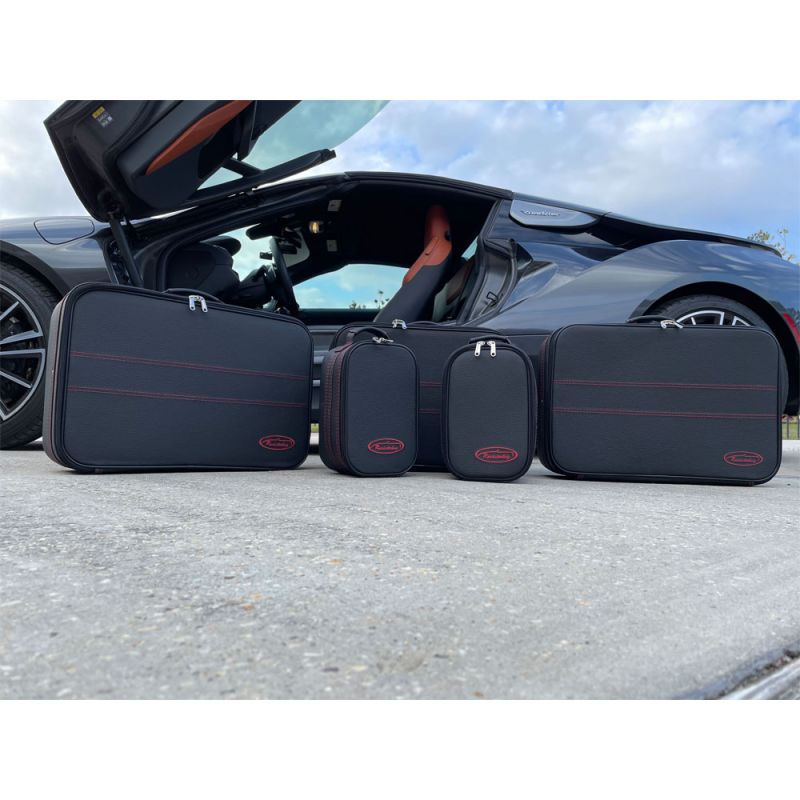 BMW i8 Roadster Convertible (EU) 5-piece luggage set trunk/interior