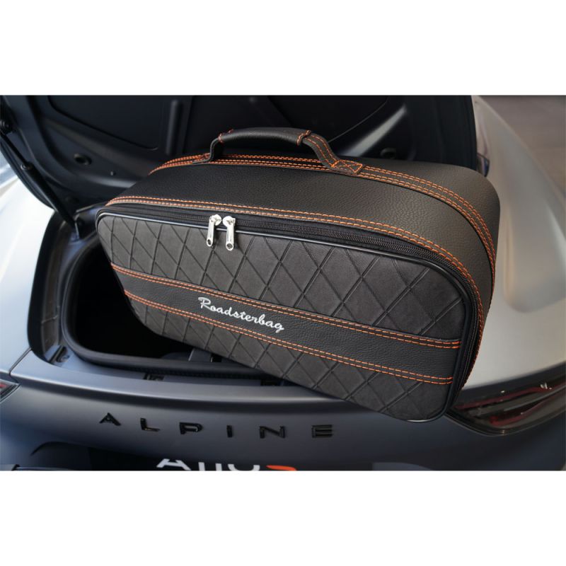 Alpine A110 1-piece rear trunk bag set (EU) leather     