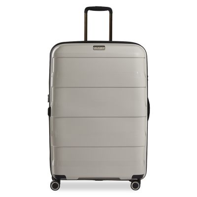 Straw + - Hard suitcase L (75 cm) - Mint - beige