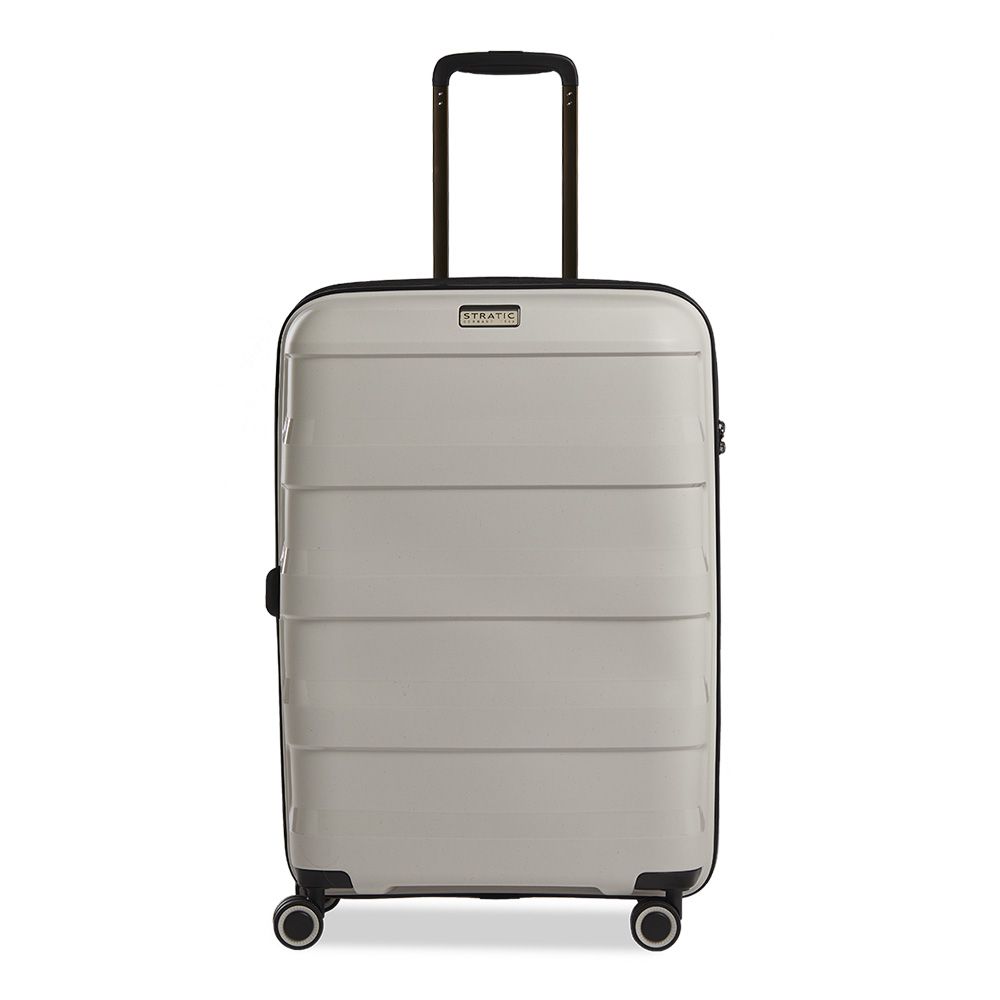 Straw + - Hard suitcase M (65 cm) - Beige