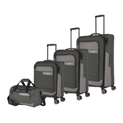 VIIA suitcase set 4 wheels size L/M/S + travel bag - slate