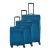 CHIOS suitcase set with 4 wheels size L/M/S - red - Petrol [22]