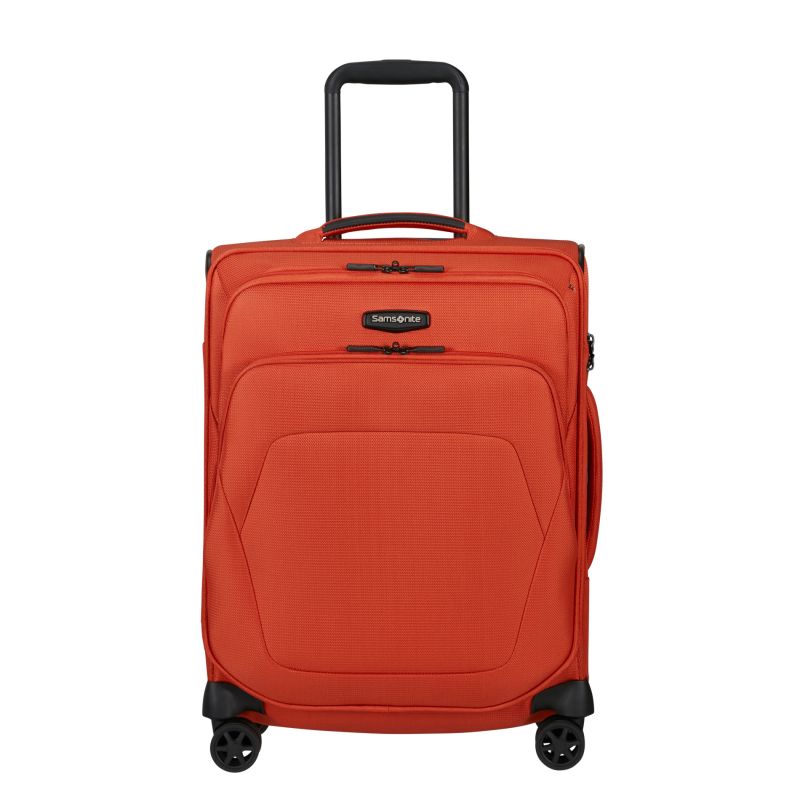 Spark SNG Eco cabin luggage Spinner 55/20 - Eco Blue - MAPLE ORANGE [557]