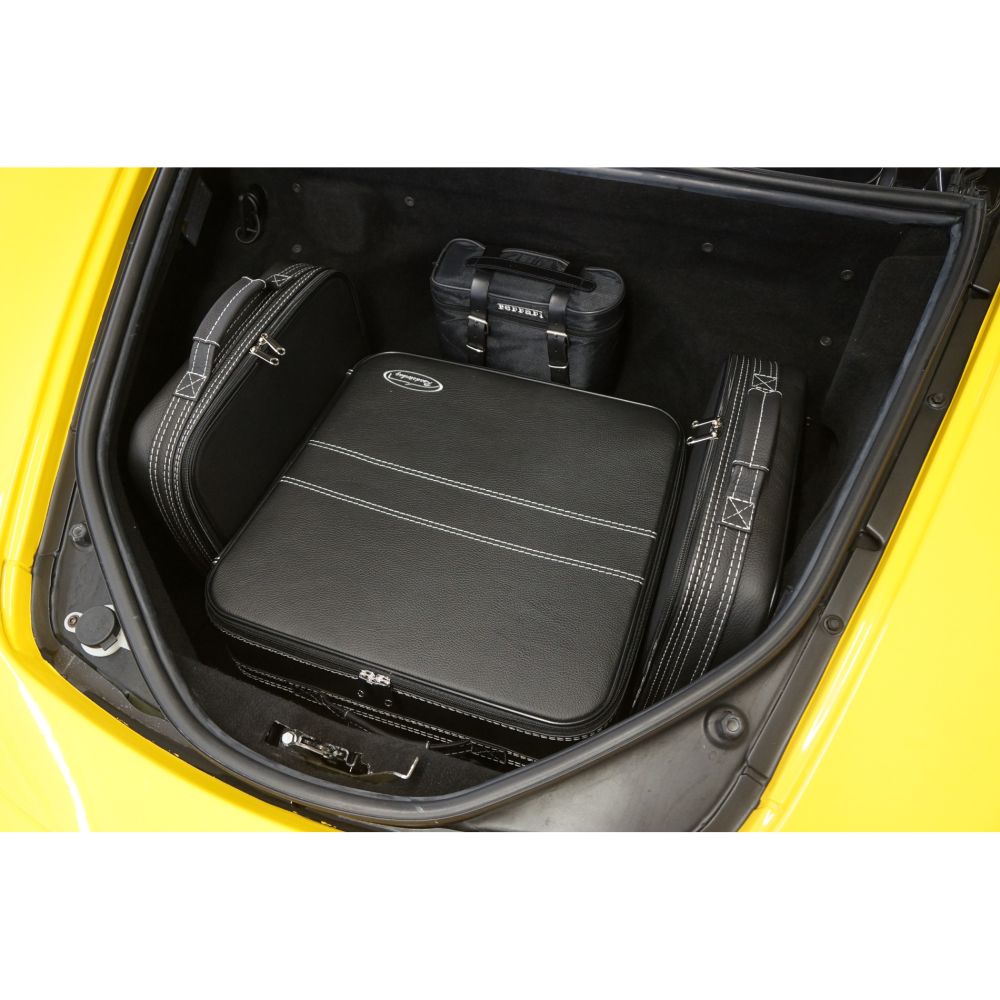 Ferrari F430 + F360 - 4-piece trunk set - Black lining