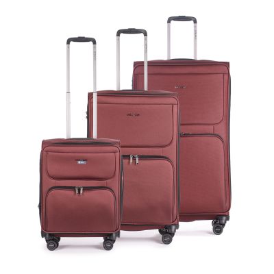 Bendigo Light + - 3-piece suitcase set (S, M, L) - Rosso/Clay - Redwine [45]