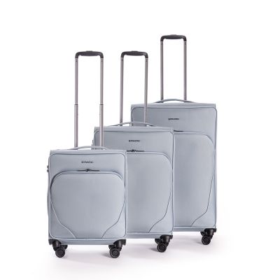 Mix - 3-piece suitcase set (S, M, L) - Black - Steel [28]