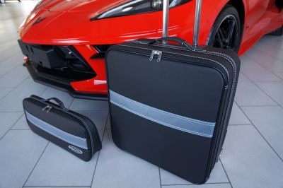 Chevrolet Corvette C8 (Convertible + Coupé) - 2-piece luggage set front trunk 