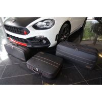 Fiat 124 Spider (EU version) - 3-piece trunk set - Mokka stitching