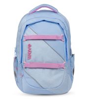 Prime school backpack - Ultra Violet - Waves Lavender [