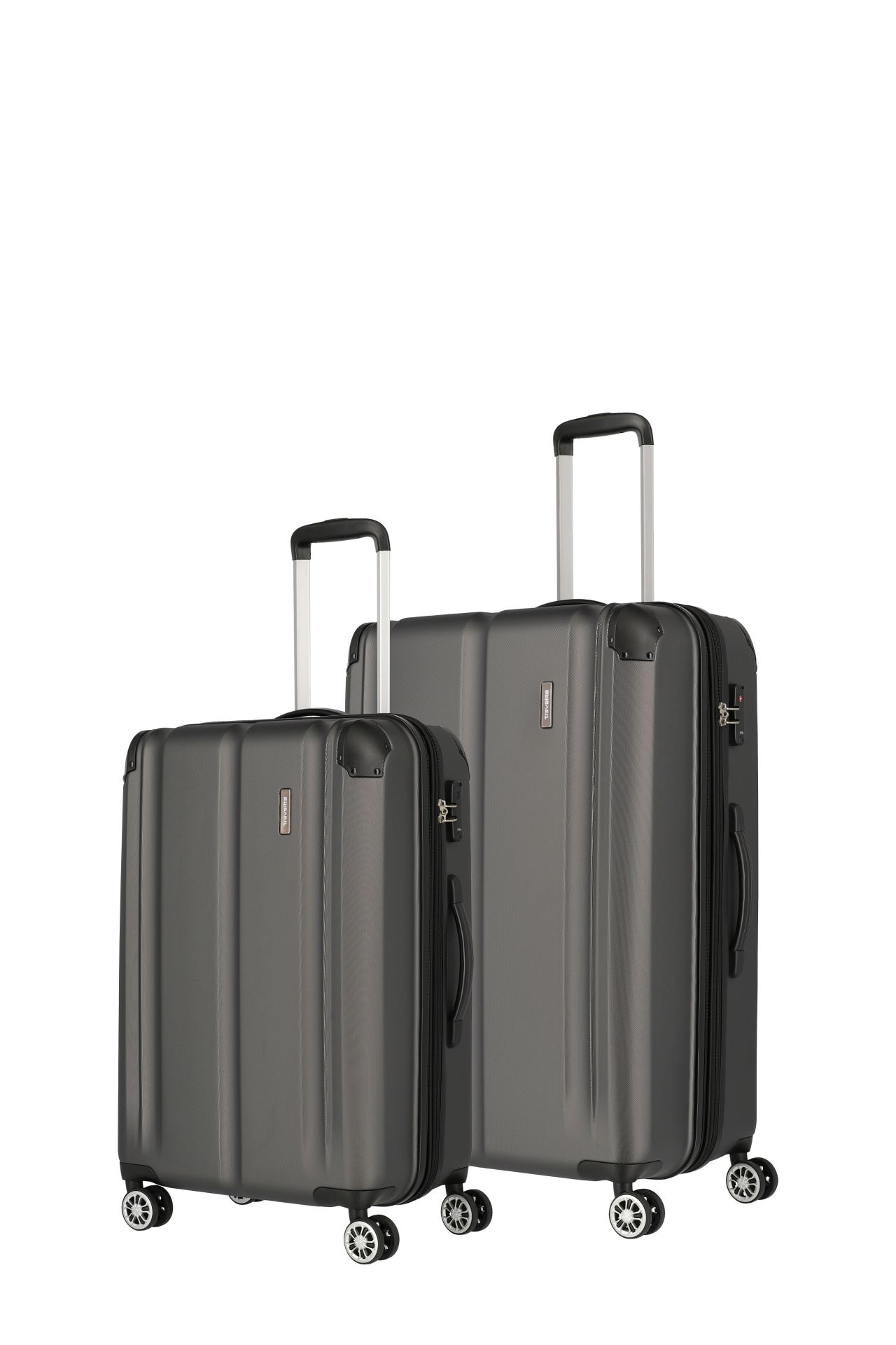 CITY suitcase set with 4 wheels size L/M - Marine - Anthracite[4]