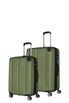 CITY suitcase set with 4 wheels size L/M - Marine - Green[80]