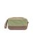 Bruno toiletry bag - canvas green / stripes