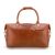 Leather Weekender Linwood - Brown / Dots - Crazy Horse COGNAC [1125LIN022BLU]