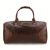 Leather Weekender Willow - Brown / Dots