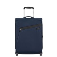 LITEBEAM hand luggage 2 wheels 55cm - Black - Midnight Blue [1549]