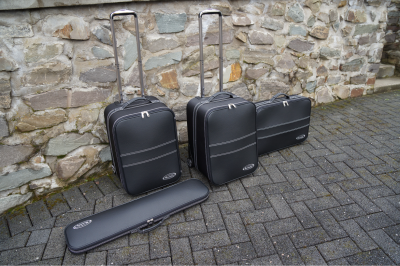 4-piece suitcase set with 2 wheels Mercedes SLK (R172) + SLC (EU) - 126 liters