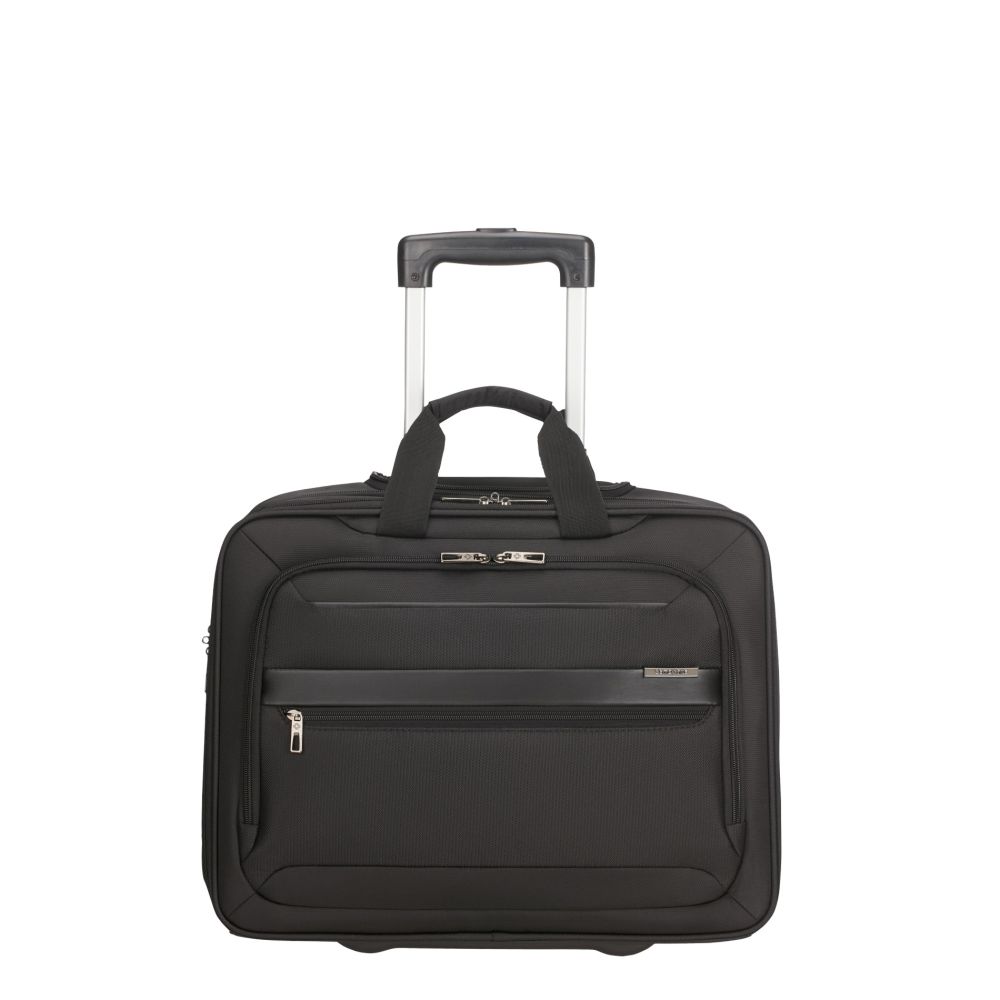 Vectura Evo laptop bag with wheels - Black