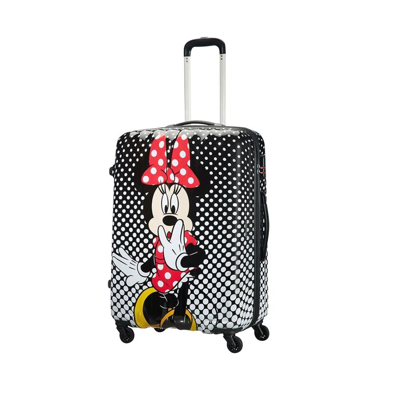 Spinner with 4 wheels Alfatwist 75cm Disney Legends 88 Liter - Minnie Mouse Polka Dot [4755]