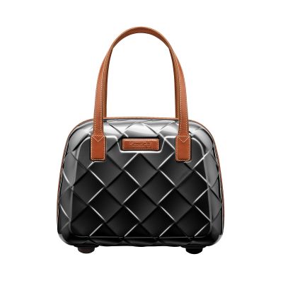 Leather&amp;More - Hard-shell beauty case (up to 28cm) - black