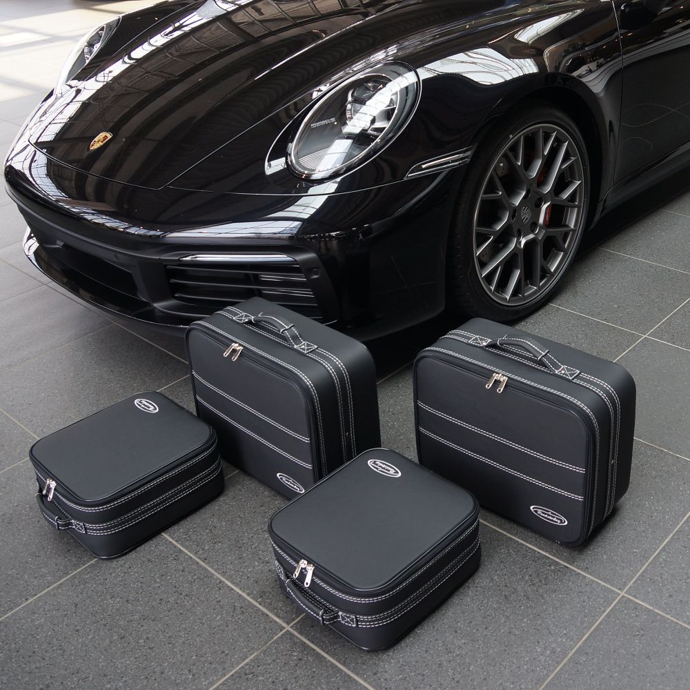 Suitcase set Porsche 911 (991+992) full leather all models 90 liters 4 pcs. 