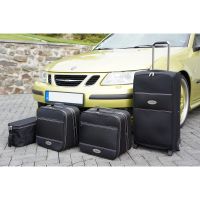 4-piece suitcase set with 2 wheels Saab 9-3 Cabrio 142 liters