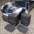 5-piece suitcase set with 2 wheels Mercedes SLK (R171) 148 liters