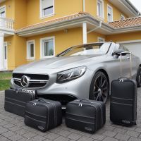 4-piece suitcase set with 2 wheels Mercedes S-Class Cabrio (A217)