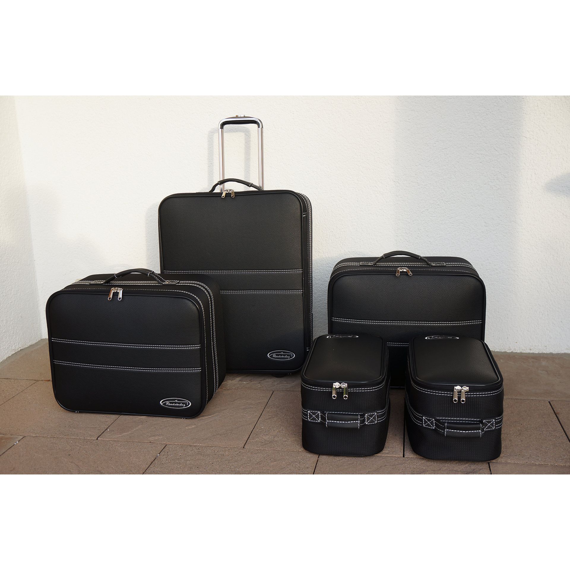 5-piece suitcase set with 2 wheels Mercedes E-Class Cabrio (A207) 155 liters