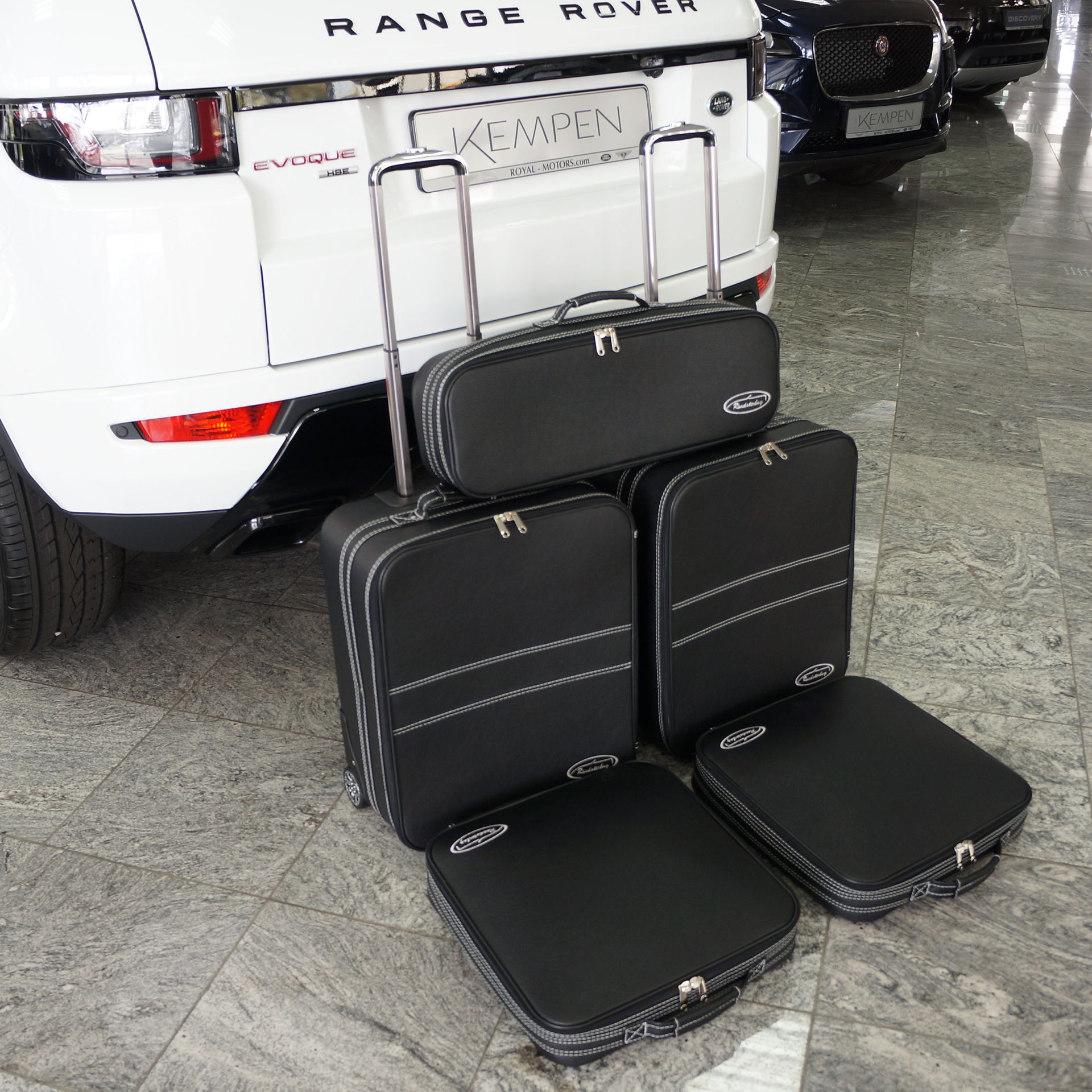 5-piece suitcase set with 2 wheels Range Rover Evoque XXL