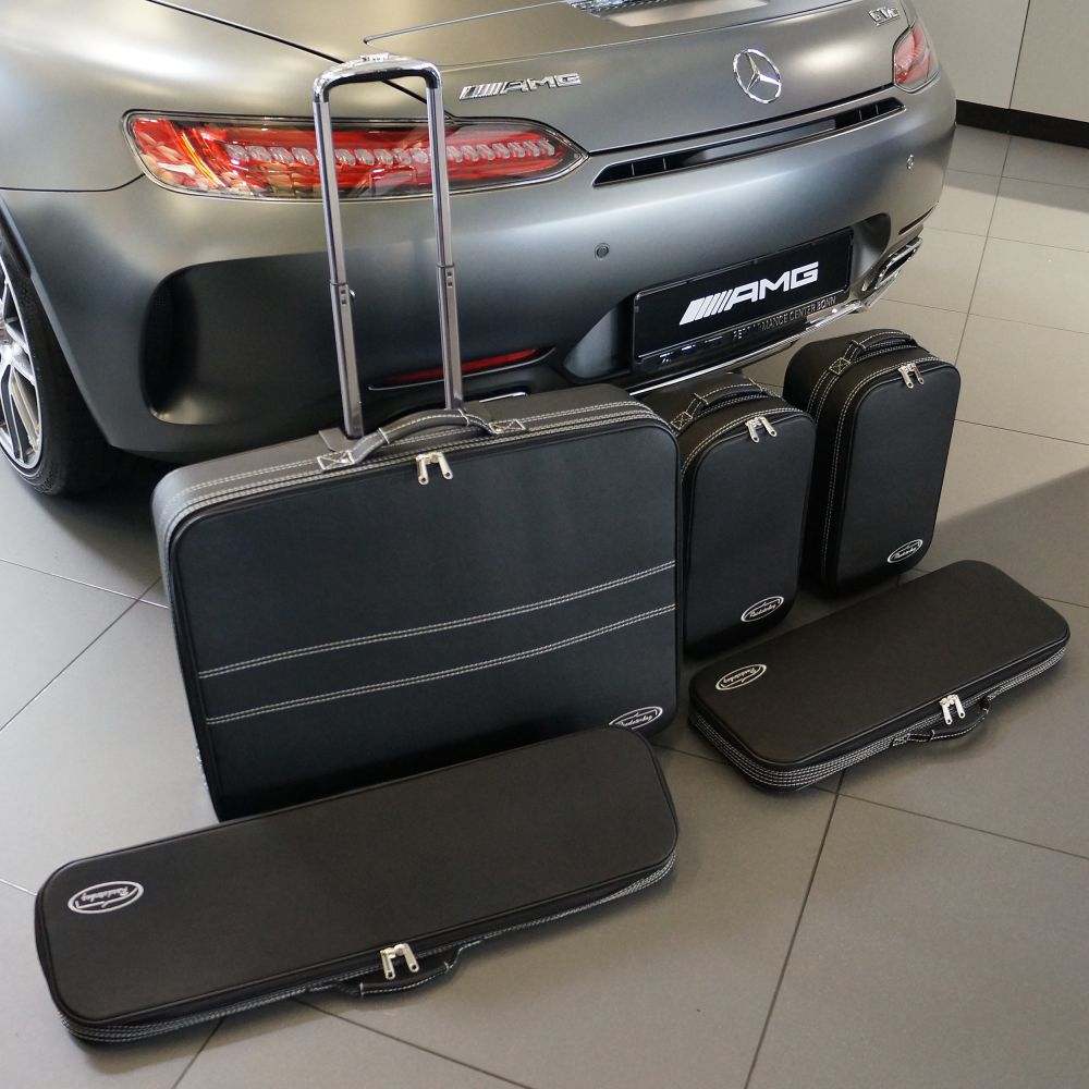 5-piece suitcase set with 2 wheels Mercedes AMG GT Roadster XXL 101 liters