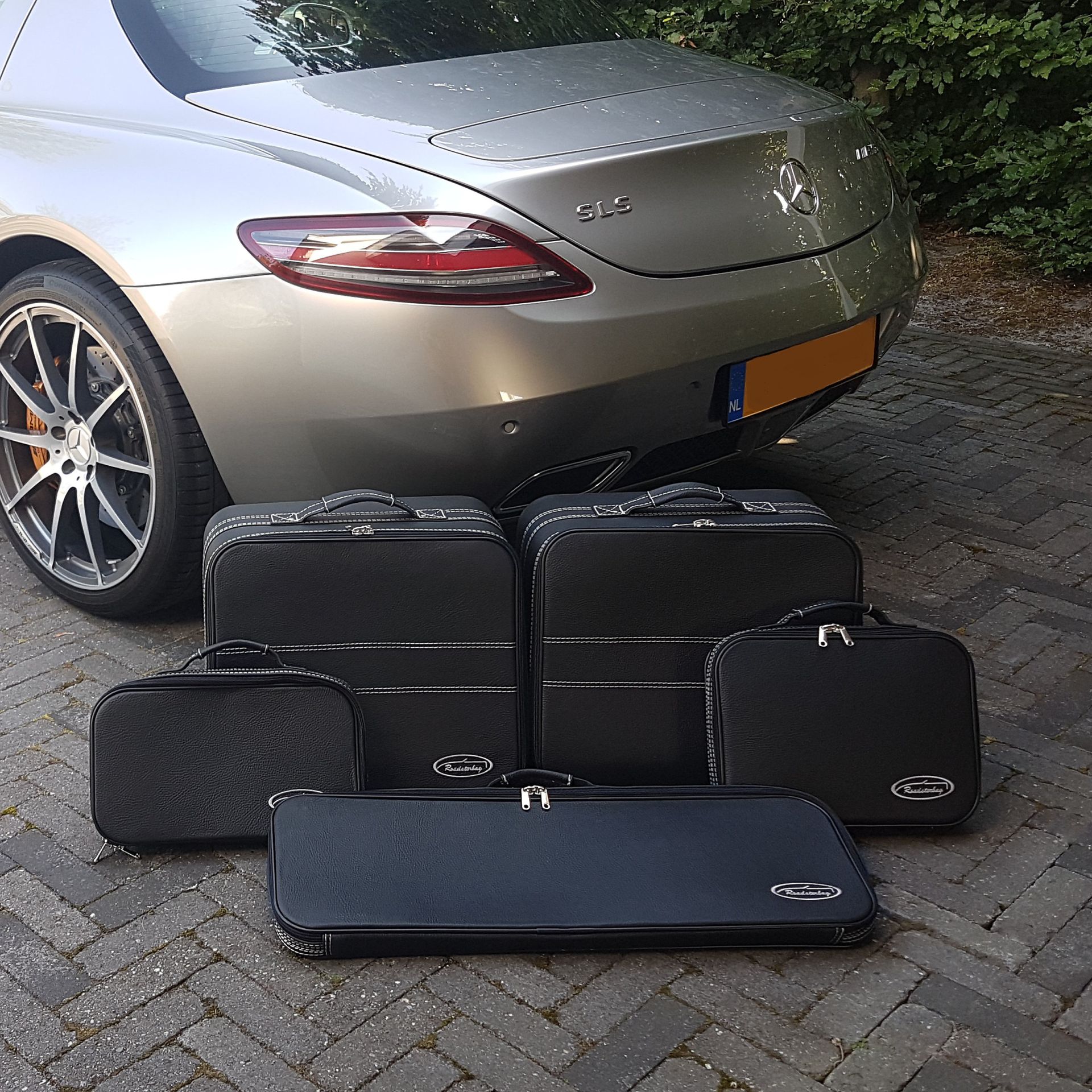 5-piece case set Mercedes AMG SLS Coupé/Gullwing door