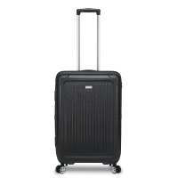 Hard suitcase M with 4 wheels, 66 cm, 67 liters Stripe - Black